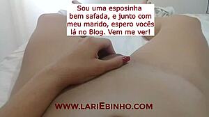 Hot wife masturbates and sends homemade video to friends