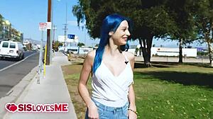 Join Jewelz Blu in hot stepsister panty challenge now