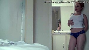 emme white and giovana bombom getting wild in hotel room