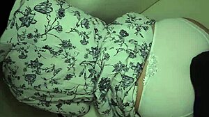 POV creampie with G-cup tennis freshman