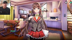 Hot girls in akane city get creampied in this hentai game