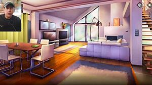 Hot girls in akane city get creampied in this hentai game