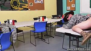 male sex slaves and men climax together in wild gay action scene