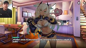 Hot girls in akane city get creampied in this hentai game