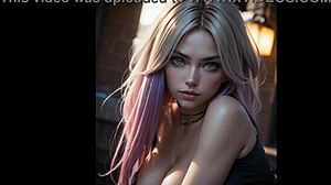 Pink Haired Teens Engage In Naked Sex Compilation Ai Porn Arts 5