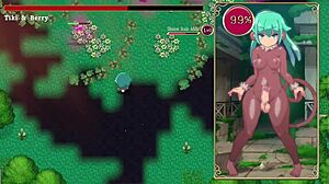 mage kanade explores futanari dungeon in game part 5