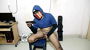 Watch my cock close-up now!