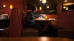 Indian Guy Enjoys American Breakfast Outdoors!