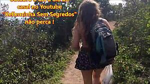 big kellenzinha ass in daily couple life on youtube