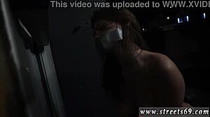 Smokey-Eyed Honey Jojo Kiss Receives Panties Punishment While Bound