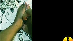 masturbation with foot therapy till cum