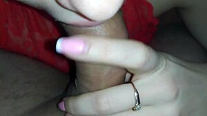 Close-Up Blowjob Ends with Cum in Mouth Scene