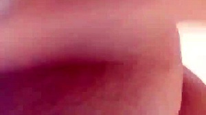 girlfriend teases her pussy on cam