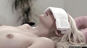 teen tricked into raw fucking with masseuse's mate