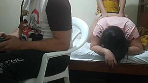 My Best Friend's Wife Keeps Teasing Me