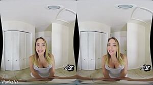 Wankzvr Presents Threesome Therapy. Dahlia Sky and Quinn Wilde in POV Blowjob and Wanking.