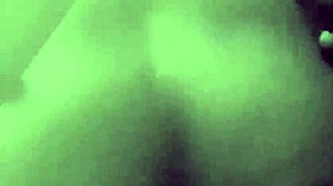 Petite Ebony Riding Massive Black Cock to Wet Climax