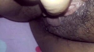 Wow! Hairy Wet Latina Pussy Teased Hard!