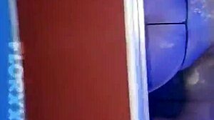 huge tits giving the best russian handjob