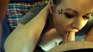 wifey takes anal deep with ass to mouth action