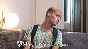 Manroyale thief caught in the act, fucked hard by a hunk.