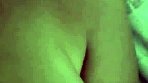 Busty Amber Leah Masturbates With Hitachi, Then Gets Fucked