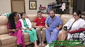 Holy Hell! Canadian Doctor Spreads for Kinky Gyno Exam!