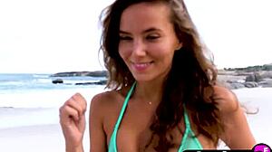 Big Tits Petite Teen Gloria Sol Displays Her Curvy Natural Body