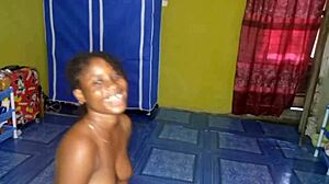 Happy Black Teen 18+ Lesbians Masturbating With Saliva, Boobs, Pussy Fingering, And Kissing.