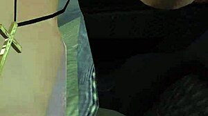 I met this dirty blonde prostitute in GTAV and she was so hot, I couldn't resist fucking her!