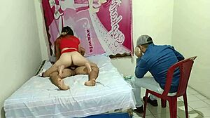 Hey, I offered my girl to my best buddy, and that slut got pounded hard right in front of me!