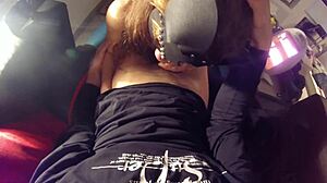 blowjob cumshot surprise in horny mouth