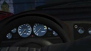 I met this dirty blonde prostitute in GTAV and she was so hot, I couldn't resist fucking her!