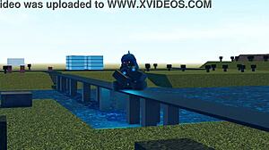 卧槽哥斯拉和Mothra在Roblox性爱大战对决