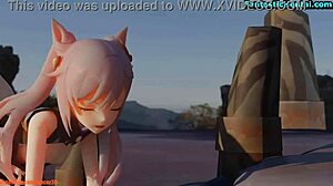 keqing's final adventure in anime hentai style