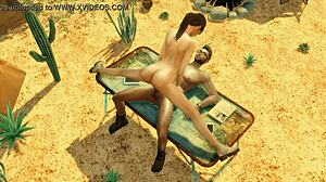 Sims 4 tomb raider parody part 1