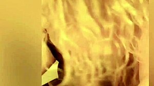 BBW milf pisses in the shower while talking dirty.