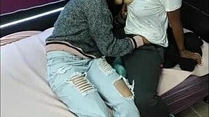 Sommer Teen 18+ Latina Girlfriend Gets Her Ass Probed Hard