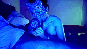 Asian Teen Delivers Wet Sloppy Blowjob