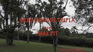 the brazilian couple in setsexvideos features felina ferrari in triple dose sex, part 3 trailer with clothes ripped and cumshot.