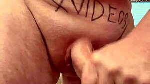 Old Man Strokes Average Cock in Close-Up Solo Maledom Session