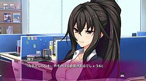 Watch bukkake hentai game scene