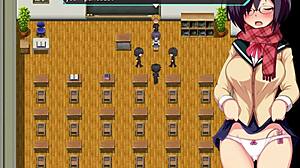 I-I can't believe I'm stripping as knight nymphoria in this gangbang!