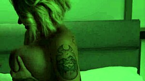 I caught Natalie Cortez masturbating in the living room 😳