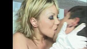 They Lick Each Other Horny During Sex With Big Tits And Cumshot