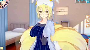 oh man i love rubbin those big tits in this 3d hentai anime with blowjob and handjob errors