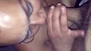 Chubby girl trades a wild fuck for some 420 smoke in retro style.