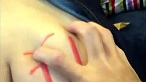 Japanese amateur A.O. in car sex adventures 😈