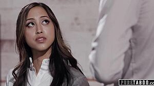 Alexia Anders Loses Virginity to Teacher with Creampie