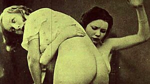 Vintage British Porn with Hairy Old Pussy